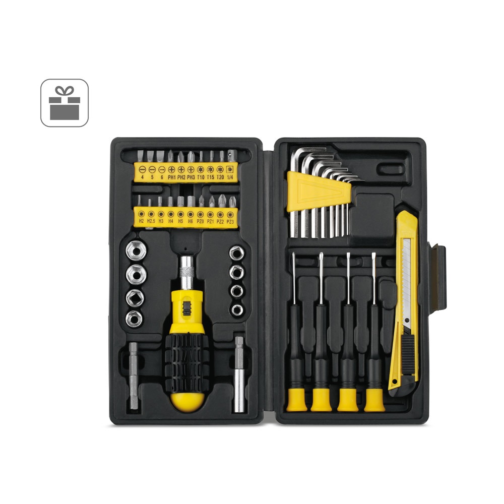 TUFF. Set di utensili da 45 pezzi