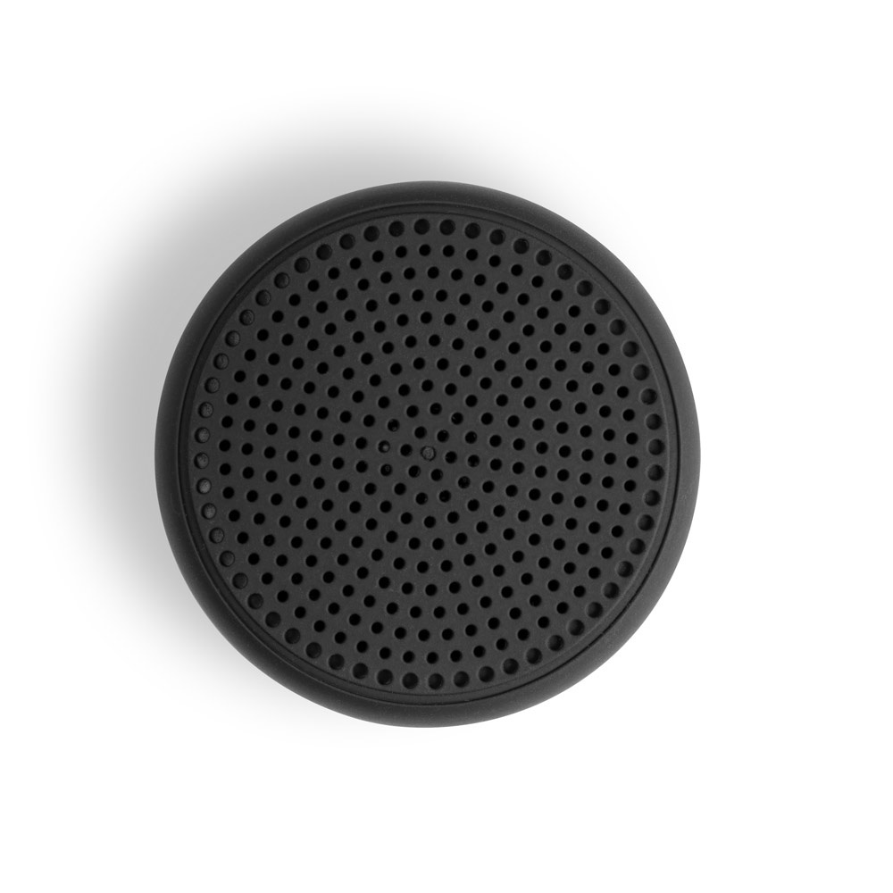 TURING. Altoparlante portatile da 3W con 4 ore di autonomia con il ABS riciclato (100% rABS)