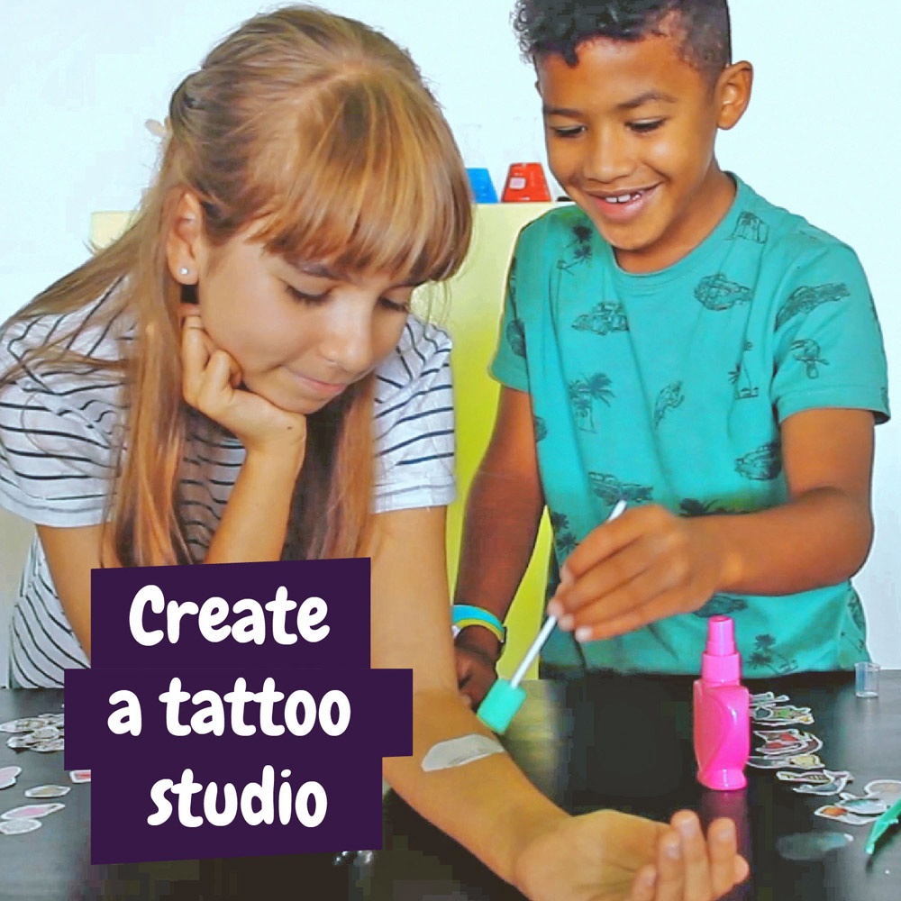 Tattoo Factory Kit I. Gioco educativo per bambini