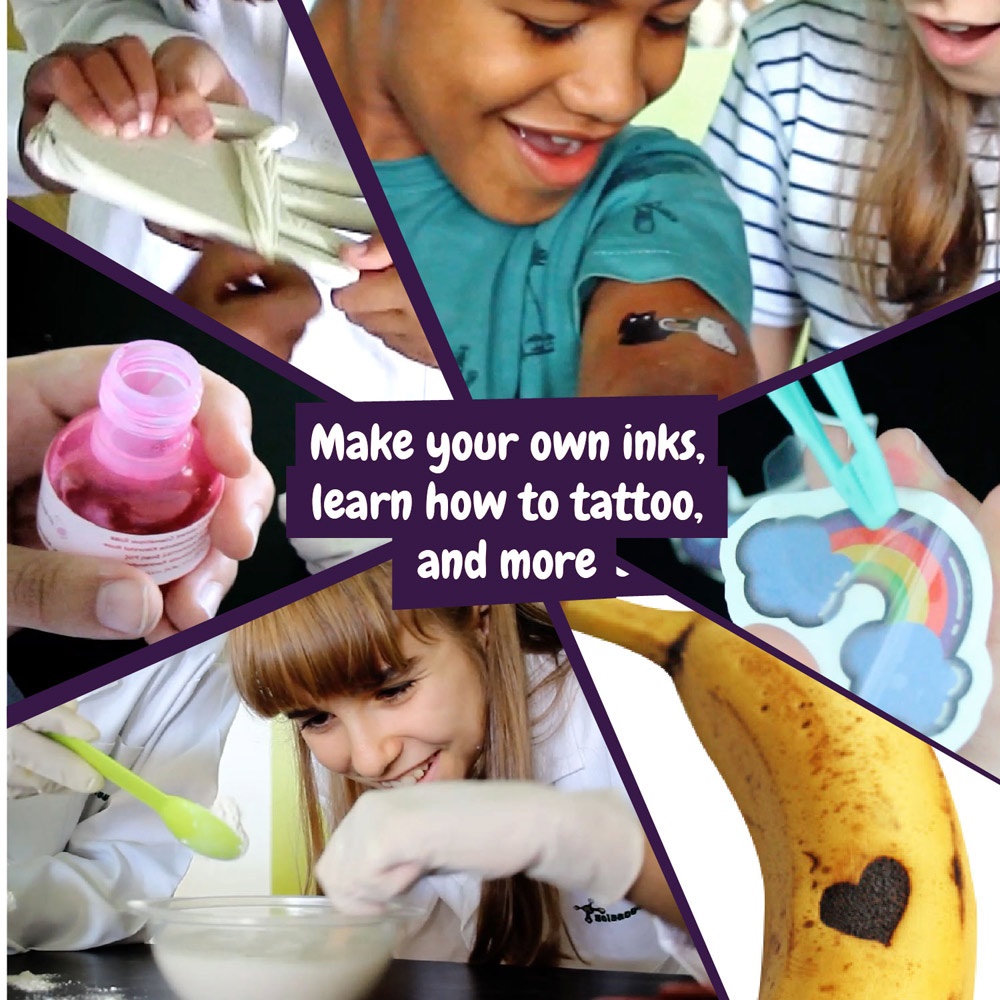 Tattoo Factory Kit I. Gioco educativo per bambini