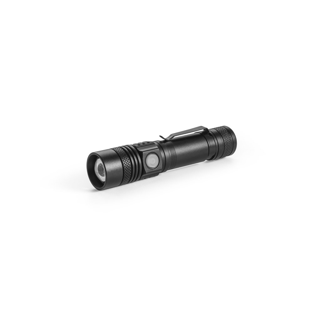 UNGAR. Torcia in alluminio riciclato (100% rAL) ricaricabile da 5 W