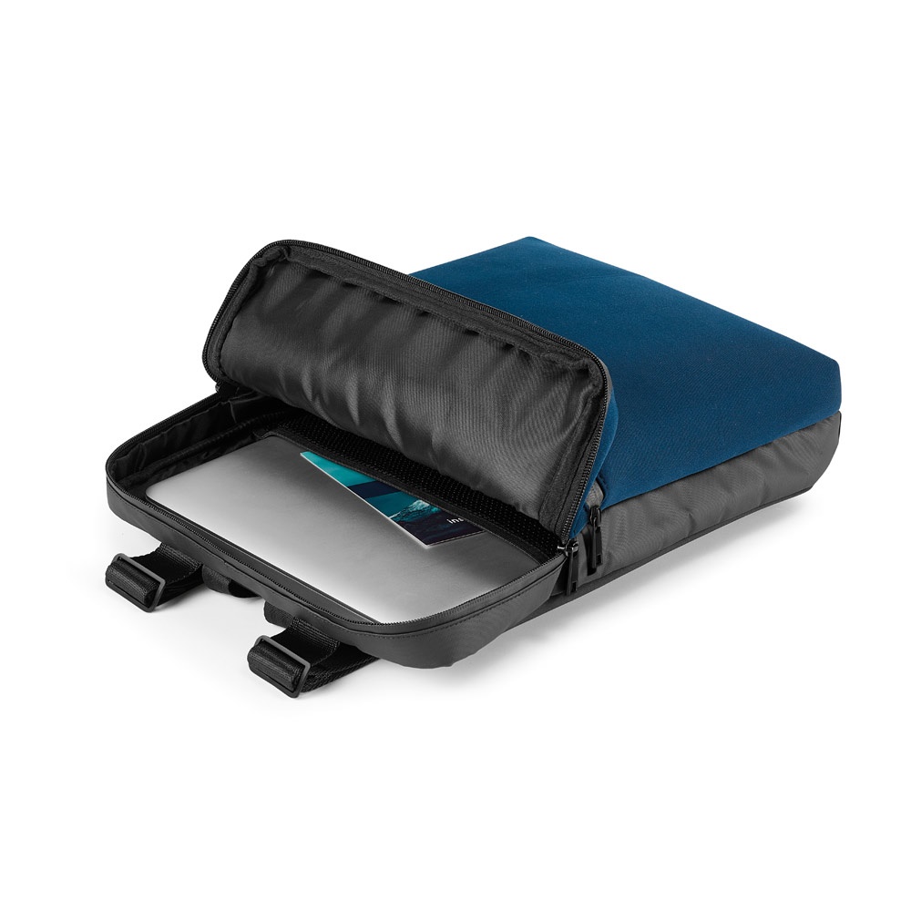 URBAN BACKPACK. Zaino porta PC 14'' in soft shell e tela cerata