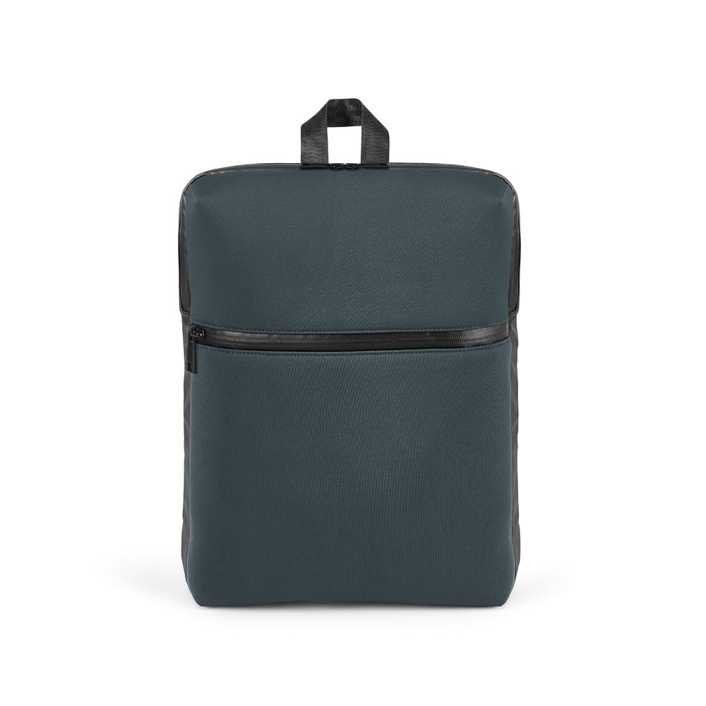 URBAN BACKPACK. Zaino porta PC 14'' in soft shell e tela cerata
