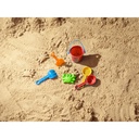 VALLARTA. Secchiello da spiaggia in PP con 5 accessori