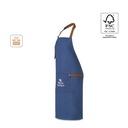 VESPER. Grembiule in canvas di cotone 100% (300 g/m²) con dettagli in metallo