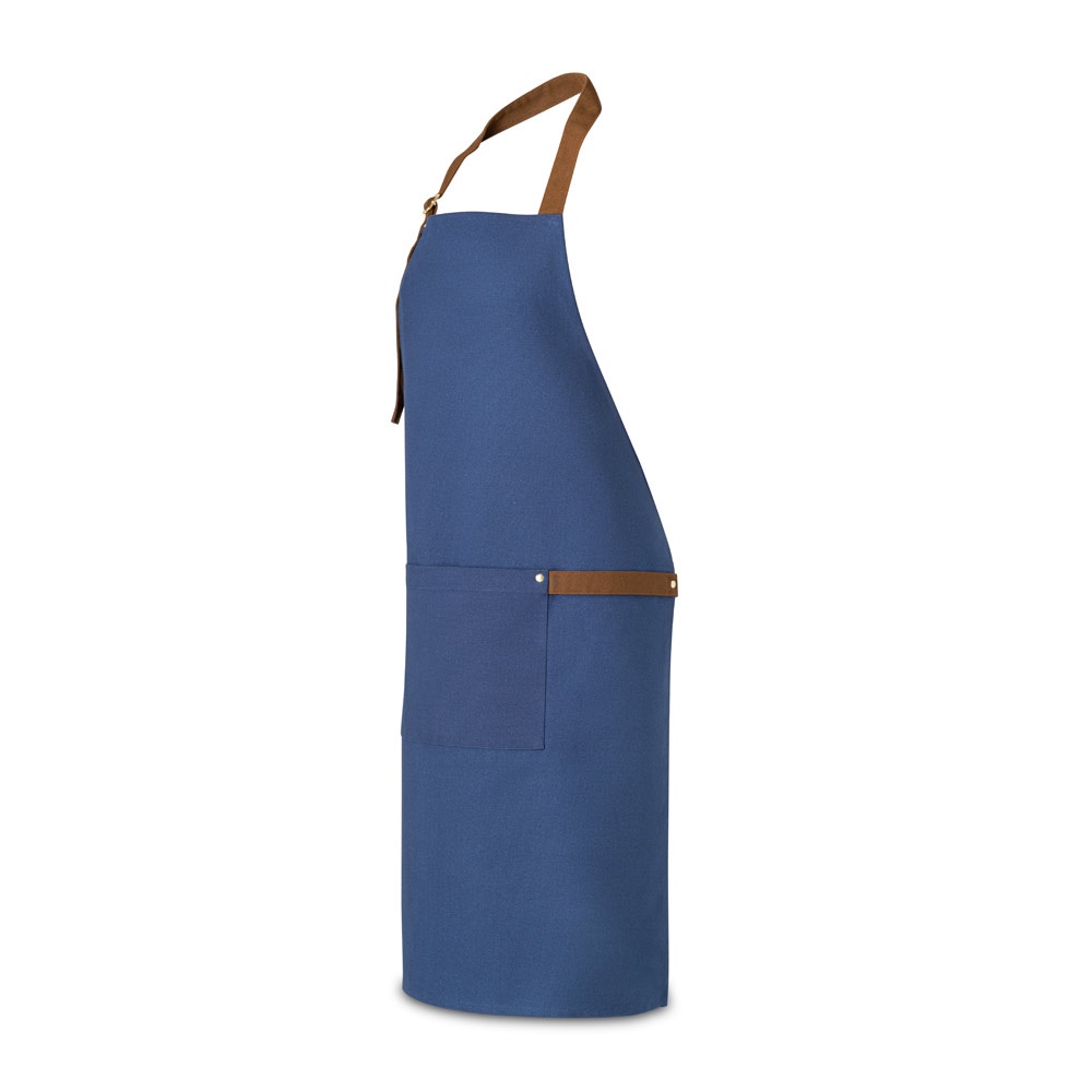 VESPER. Grembiule in canvas di cotone 100% (300 g/m²) con dettagli in metallo