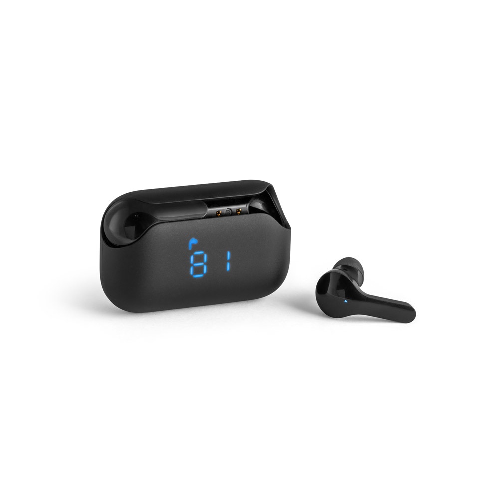 VIBE. Auricolari wireless in ABS con trasmissione BT 5'0