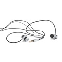 VIBRATION. Auricolari con microfono in metallo e ABS