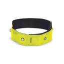 VISIBLE. Polsino riflettente con 4 LED rossi