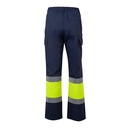 VL ARTEMIS. Pantaloni bicolore, in twill (190g/m²), in cotone (20%) e poliestere (80%)