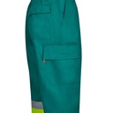 VL ARTEMIS. Pantaloni bicolore, in twill (190g/m²), in cotone (20%) e poliestere (80%)