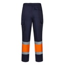VL ARTEMIS. Pantaloni bicolore, in twill (190g/m²), in cotone (20%) e poliestere (80%)