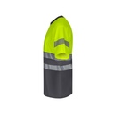 VL BASTET. T-shirt bicolore piqué (150g/m²), in cotone (55%) e poliestere (45%)
