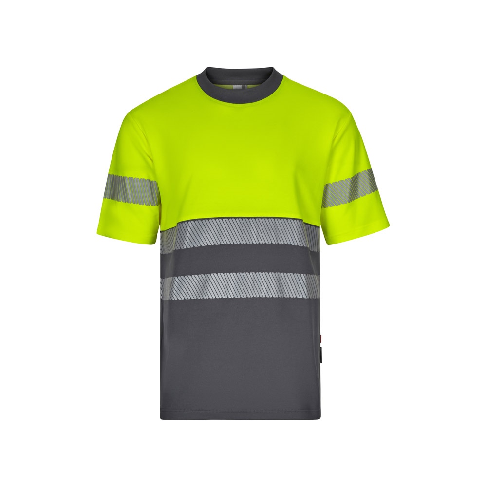 VL BASTET. T-shirt bicolore piqué (150g/m²), in cotone (55%) e poliestere (45%)