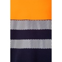 VL BASTET. T-shirt bicolore piqué (150g/m²), in cotone (55%) e poliestere (45%)