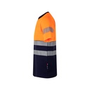 VL BASTET. T-shirt bicolore piqué (150g/m²), in cotone (55%) e poliestere (45%)