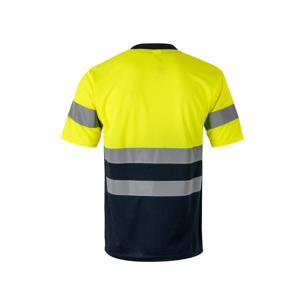 VL BRAHMA. T-shirt tecnica bicolore bird-eye (140g/m²), in poliestere (100%)