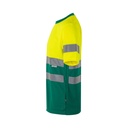 VL BRAHMA. T-shirt tecnica bicolore bird-eye (140g/m²), in poliestere (100%)