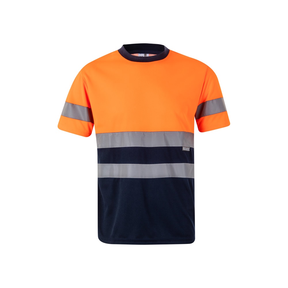 VL BRAHMA. T-shirt tecnica bicolore bird-eye (140g/m²), in poliestere (100%)