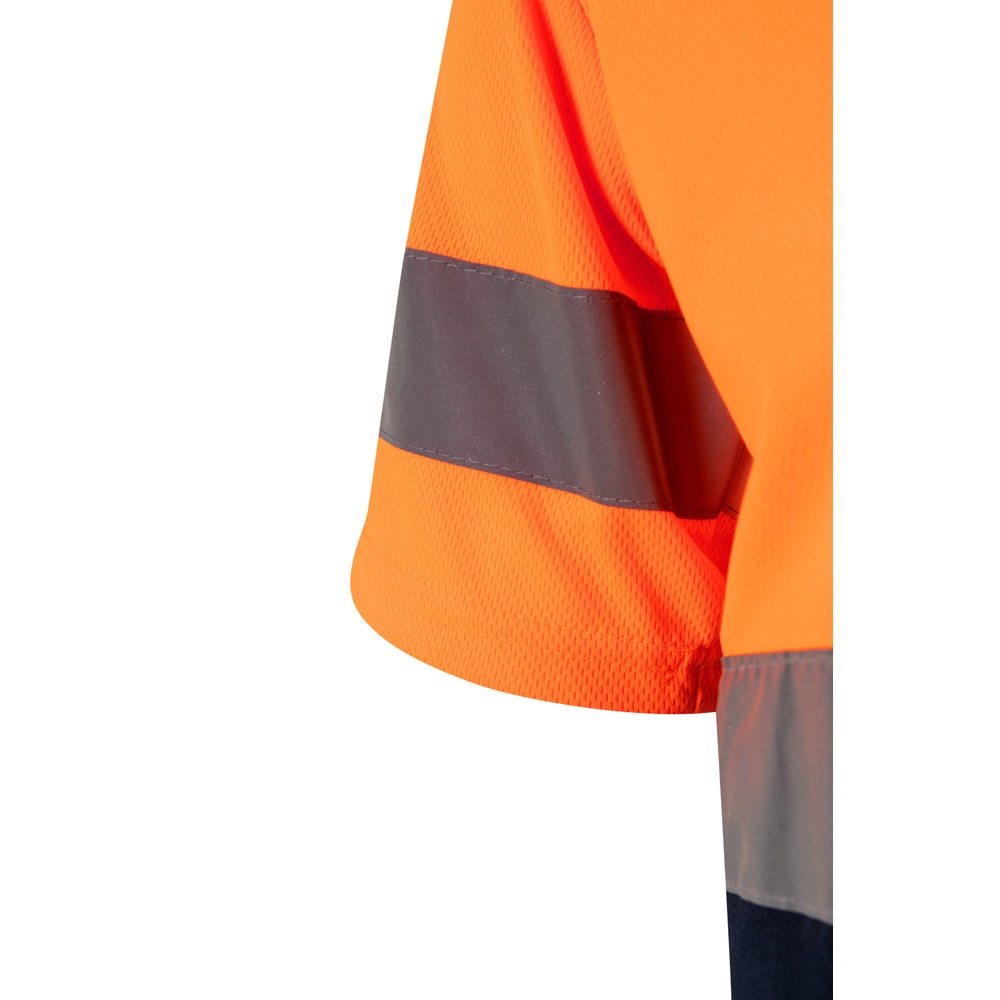VL BRAHMA. T-shirt tecnica bicolore bird-eye (140g/m²), in poliestere (100%)