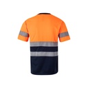 VL BRAHMA. T-shirt tecnica bicolore bird-eye (140g/m²), in poliestere (100%)