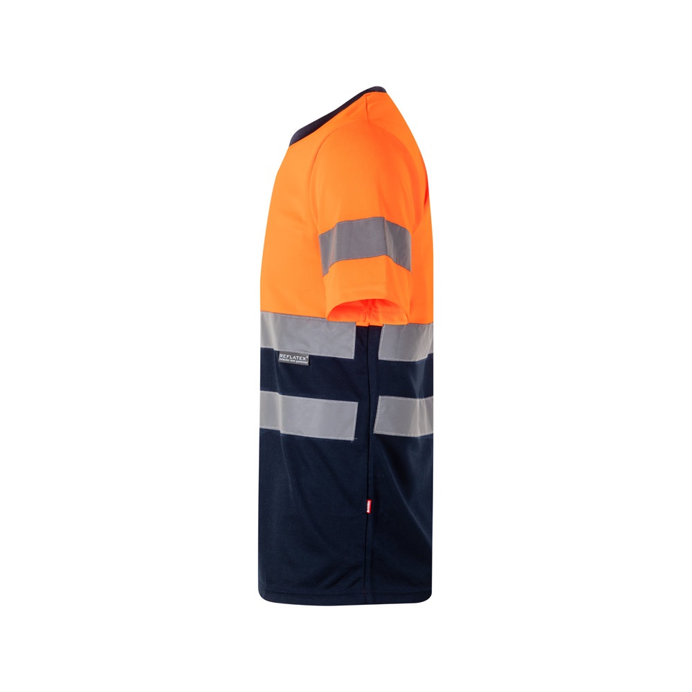 VL BRAHMA. T-shirt tecnica bicolore bird-eye (140g/m²), in poliestere (100%)