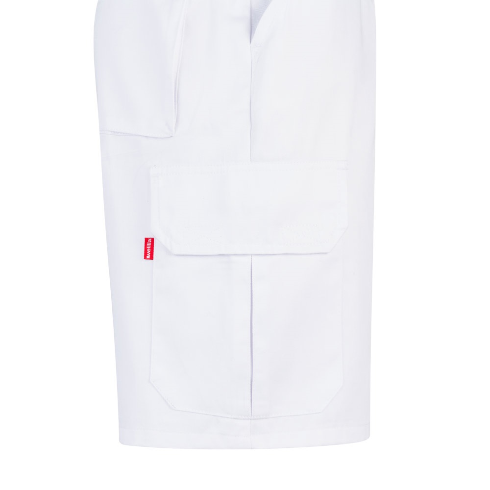 VL CHIONE. Bermuda in twill con diverse tasche (200g/m²), in cotone (35%) e poliestere (65%)