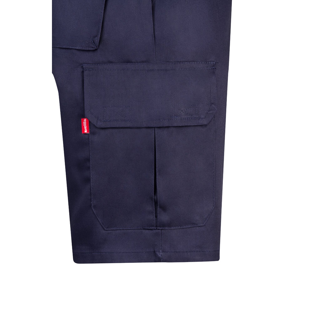 VL CHIONE. Bermuda in twill con diverse tasche (200g/m²), in cotone (35%) e poliestere (65%)