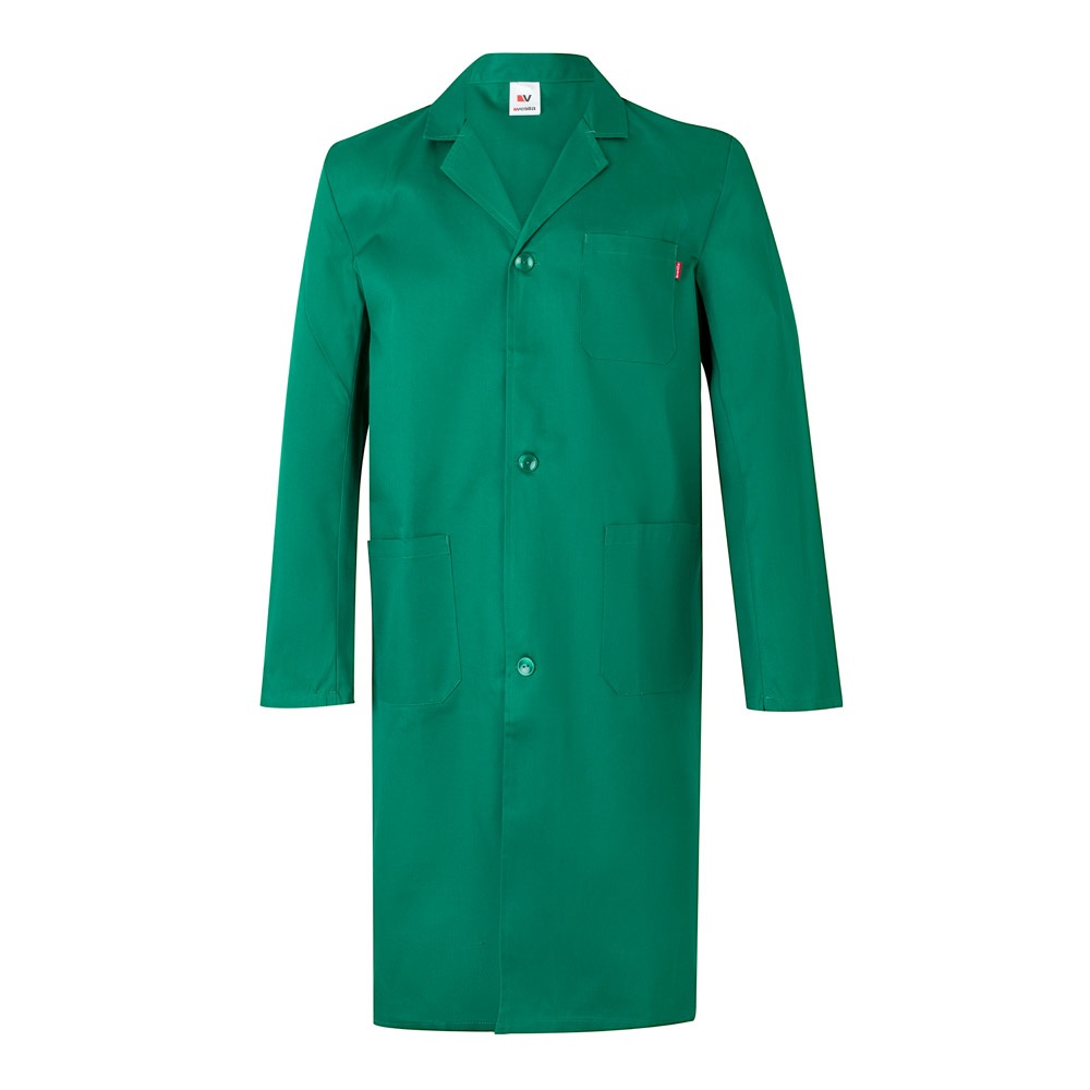 VL DANU. Blusa in twill (175g/m²), in cotone (35%) e poliestere (65%)