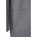 VL DANU. Blusa in twill (175g/m²), in cotone (35%) e poliestere (65%)