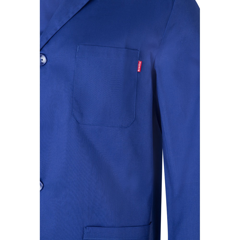 VL DANU. Blusa in twill (175g/m²), in cotone (35%) e poliestere (65%)