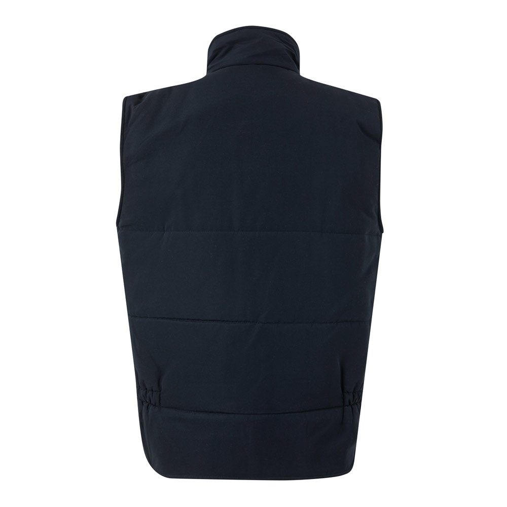 VL DIANA. Gilet imbottito (220g/m²), reversibile e con diverse tasche, in poliestere (100%), con chiusura a zip e tirante reversibile
