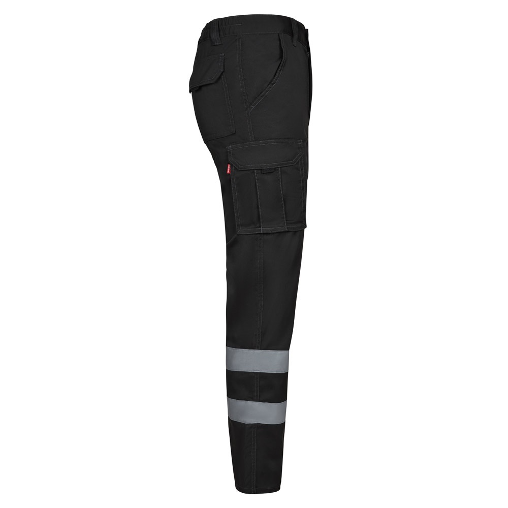 VL DIONYSUS. Pantaloni elasticizzati con diverse tasche (240g/m²), in cotone (46%), EME (38%) e poliestere (16%)