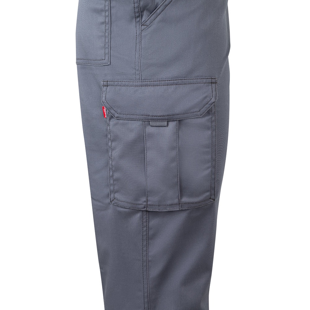 VL DIONYSUS. Pantaloni elasticizzati con diverse tasche (240g/m²), in cotone (46%), EME (38%) e poliestere (16%)