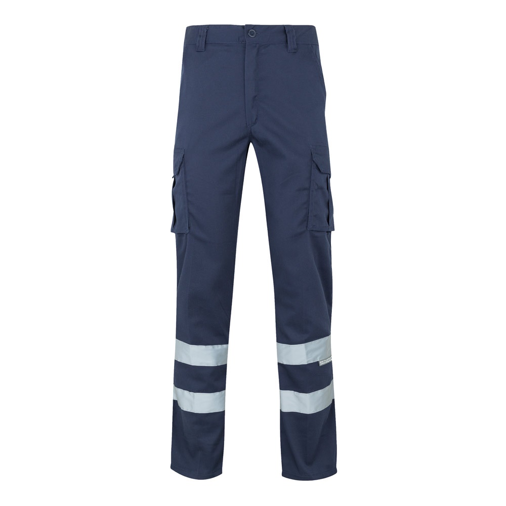 VL DIONYSUS. Pantaloni elasticizzati con diverse tasche (240g/m²), in cotone (46%), EME (38%) e poliestere (16%)
