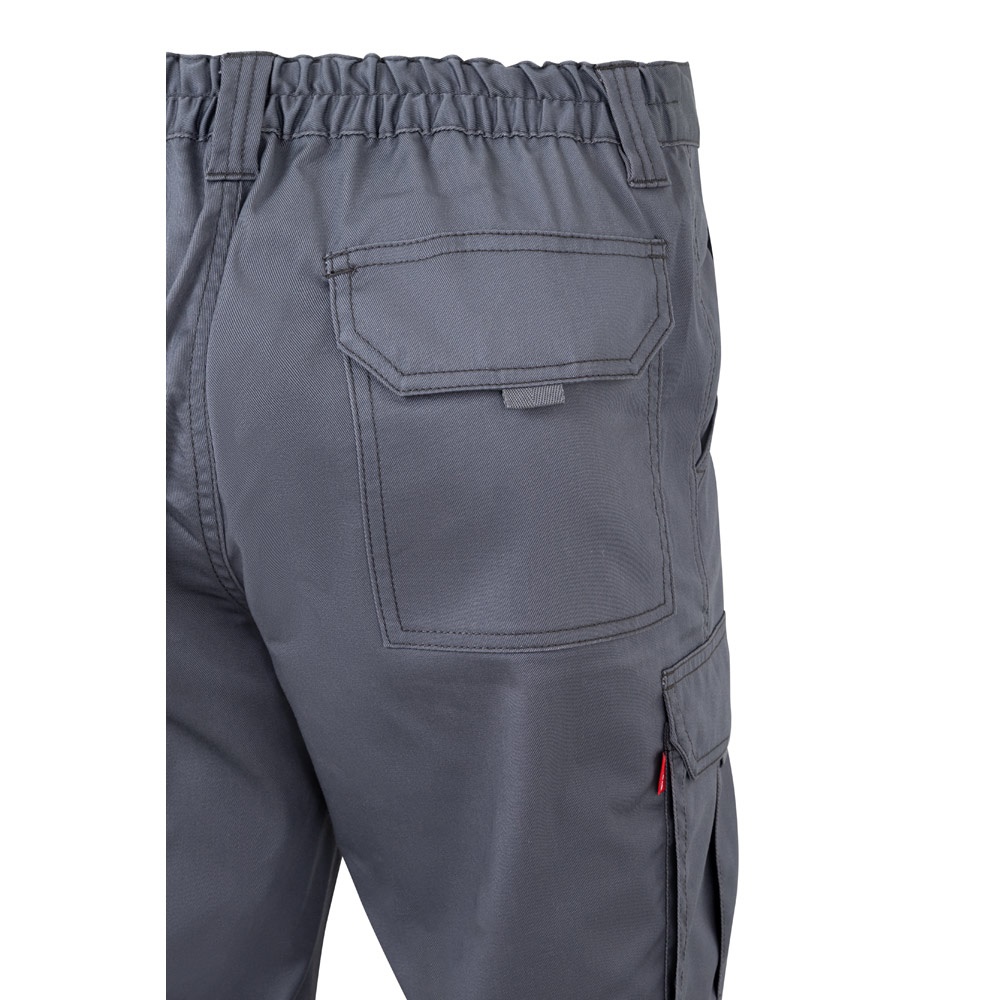 VL DIONYSUS. Pantaloni elasticizzati con diverse tasche (240g/m²), in cotone (46%), EME (38%) e poliestere (16%)
