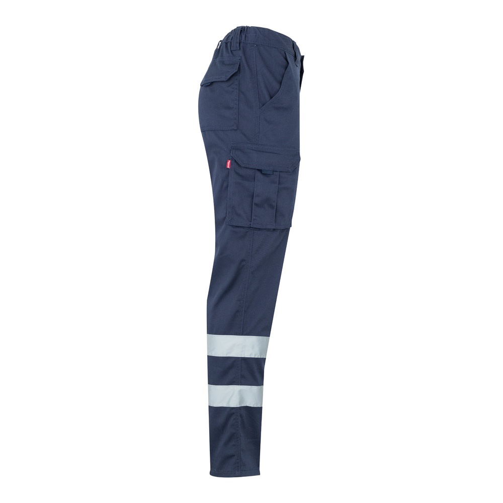 VL DIONYSUS. Pantaloni elasticizzati con diverse tasche (240g/m²), in cotone (46%), EME (38%) e poliestere (16%)