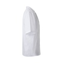VL DURGA. Giacca da cucina in popeline (110g/m²) a maniche corte, in cotone (35%) e poliestere (65%)