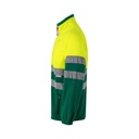 VL EROS. Giacca in pile bicolore (280g/m²), in poliestere (100%)