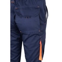 VL FIDES. Pantaloni elasticizzati bicolore con diverse tasche (240g/m²), in cotone (46%), EME (38%) e poliestere (16%)