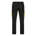 VL FIDES. Pantaloni elasticizzati bicolore con diverse tasche (240g/m²), in cotone (46%), EME (38%) e poliestere (16%)