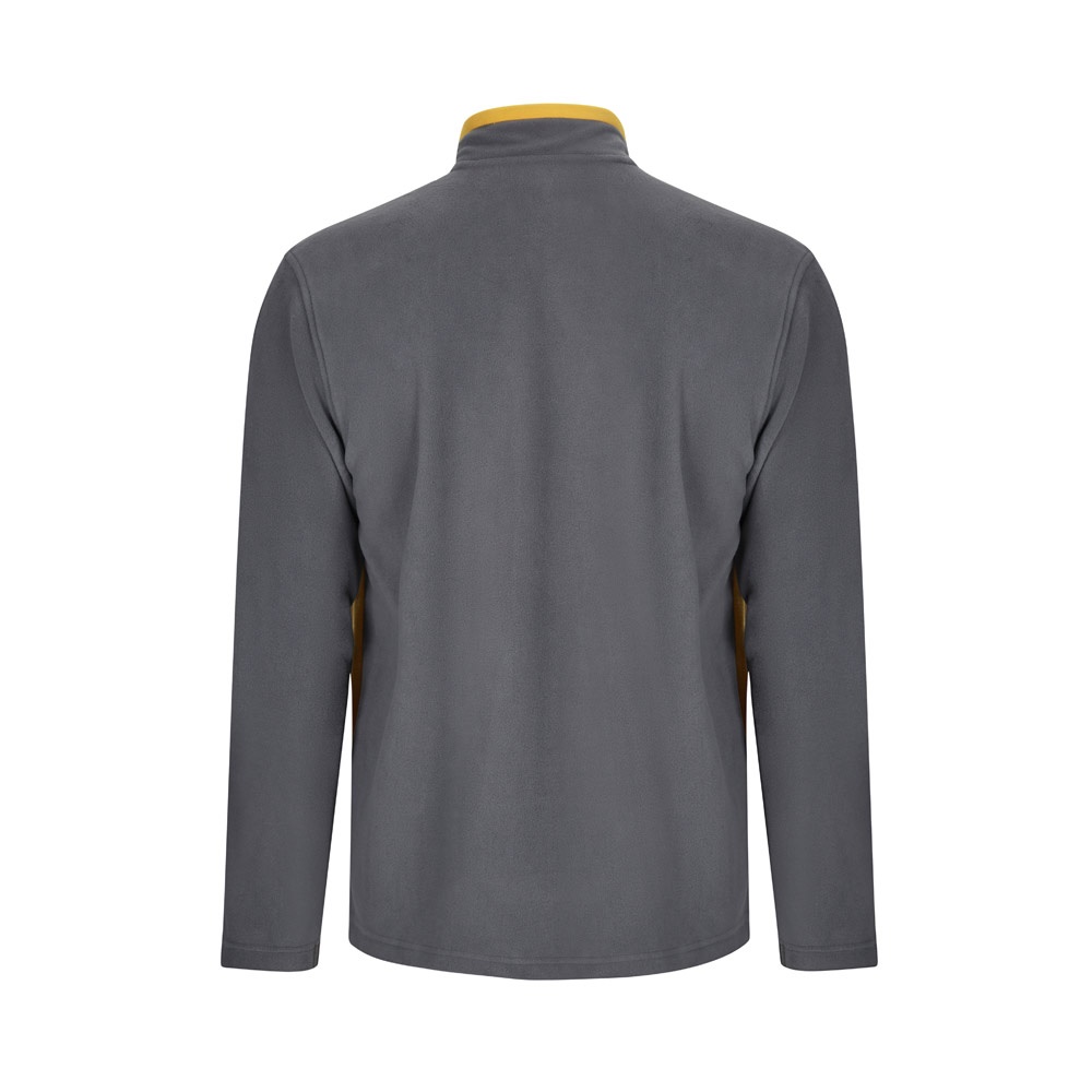 VL GERAS. Giacca in pile bicolore (220g/m²) in poliestere (100%)