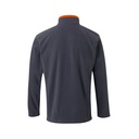 VL GERAS. Giacca in pile bicolore (220g/m²) in poliestere (100%)