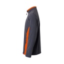 VL GERAS. Giacca in pile bicolore (220g/m²) in poliestere (100%)