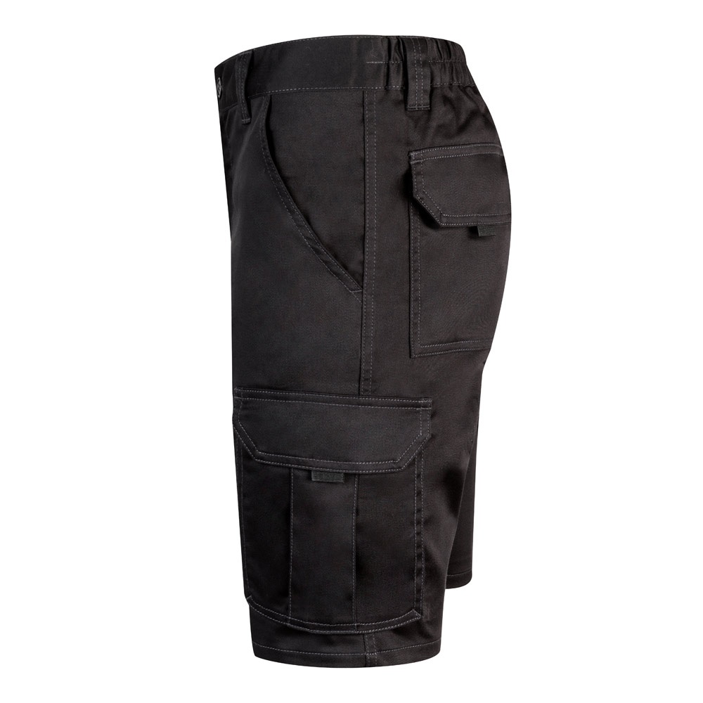VL HEBE. Bermuda elasticizzati con diverse tasche (240g/m²), in cotone (46%), EME (38%) e poliestere (16%)