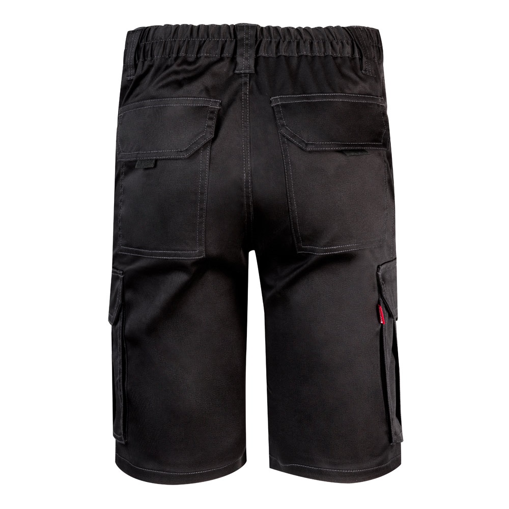 VL HEBE. Bermuda elasticizzati con diverse tasche (240g/m²), in cotone (46%), EME (38%) e poliestere (16%)