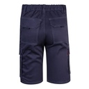 VL HEBE. Bermuda elasticizzati con diverse tasche (240g/m²), in cotone (46%), EME (38%) e poliestere (16%)