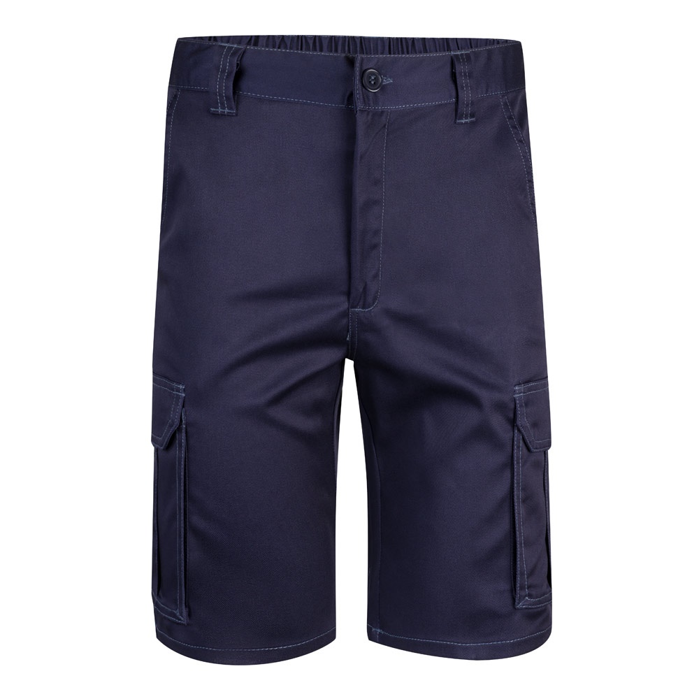 VL HEBE. Bermuda elasticizzati con diverse tasche (240g/m²), in cotone (46%), EME (38%) e poliestere (16%)