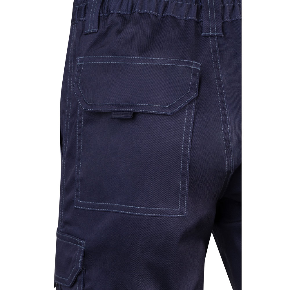 VL HEBE. Bermuda elasticizzati con diverse tasche (240g/m²), in cotone (46%), EME (38%) e poliestere (16%)