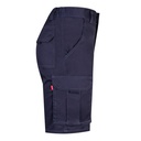 VL HEBE. Bermuda elasticizzati con diverse tasche (240g/m²), in cotone (46%), EME (38%) e poliestere (16%)